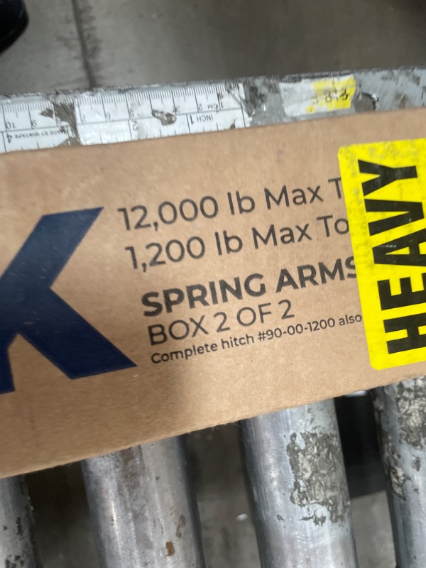 Photo 1 of ***INCOMPLETE***Equal-i-zer 90-01-1299 Set of 12K Equal-i-zer Hitch Spring Arms