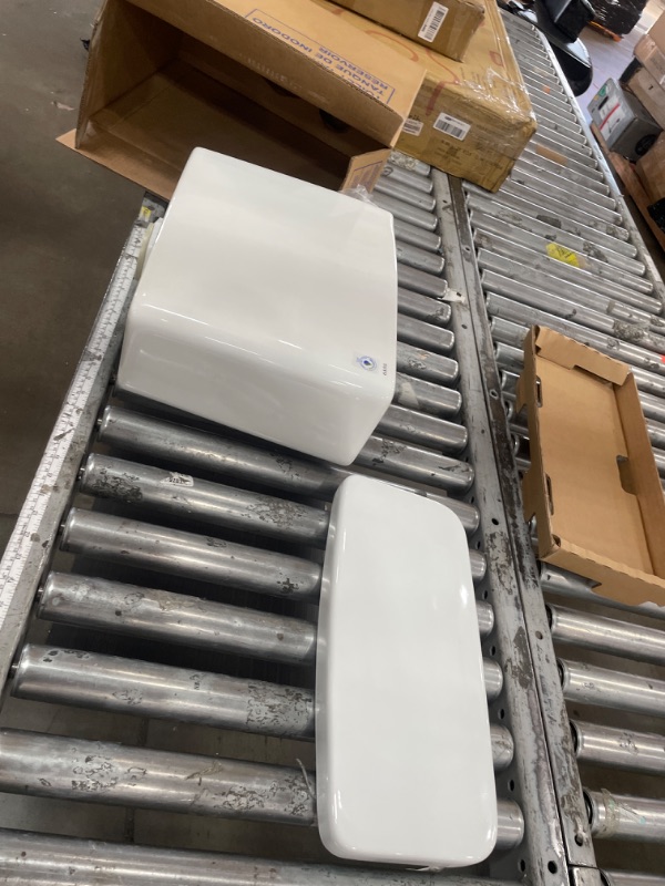 Photo 1 of ***INCOMPLETE***TOTO Drake WASHLET+ Two-Piece Elongated 1.28 GPF TORNADO FLUSH Toilet with C5 Bidet Seat, Cotton White - MW7763084CEG#01