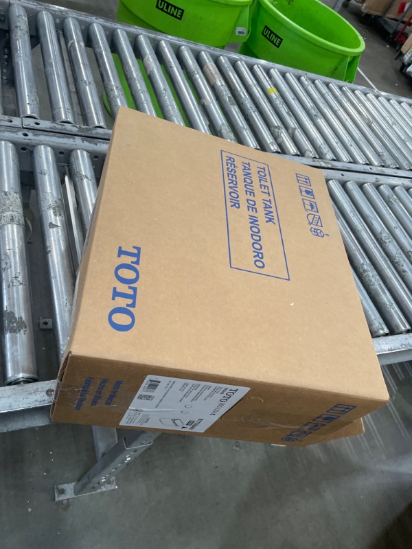 Photo 1 of ***INCOMPLETE***TOTO Drake WASHLET+ Two-Piece Elongated 1.28 GPF TORNADO FLUSH Toilet with C5 Bidet Seat, Cotton White - MW7763084CEG#01