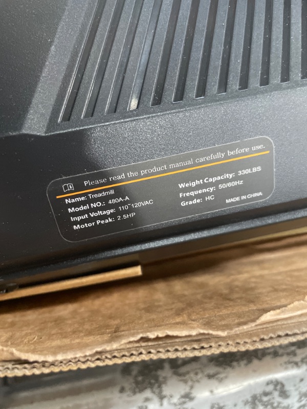 Photo 1 of ***************MISSING REMOTE*************
Walking Pad Treadmill, BestGod Incline Under Desk Treadmill 330lbs Capacity, 2.5HP Portable Treadmills for Home, Compact Treadmills Mini Walking Pad, Running Machine with Remote Control