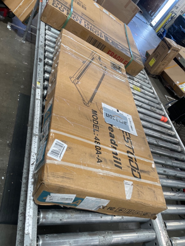 Photo 1 of ***************MISSING REMOTE*************
Walking Pad Treadmill, BestGod Incline Under Desk Treadmill 330lbs Capacity, 2.5HP Portable Treadmills for Home, Compact Treadmills Mini Walking Pad, Running Machine with Remote Control