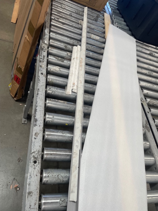 Photo 1 of ***DAMAGED***Transolid SWK483696-48 SaraMar 36-in X 48-in X 96-in Glue to Wall 3-Piece Shower Wall Kit, Biscotti Marble