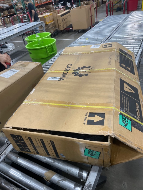 Photo 1 of ***KEYS MISSING***Caroma Electric Scooter with Seat, 560W/819W/1200W Peak Motor, 15/25/30 Miles Range, 20Mph Top Speed, Foldable Electric Scooter for Adults