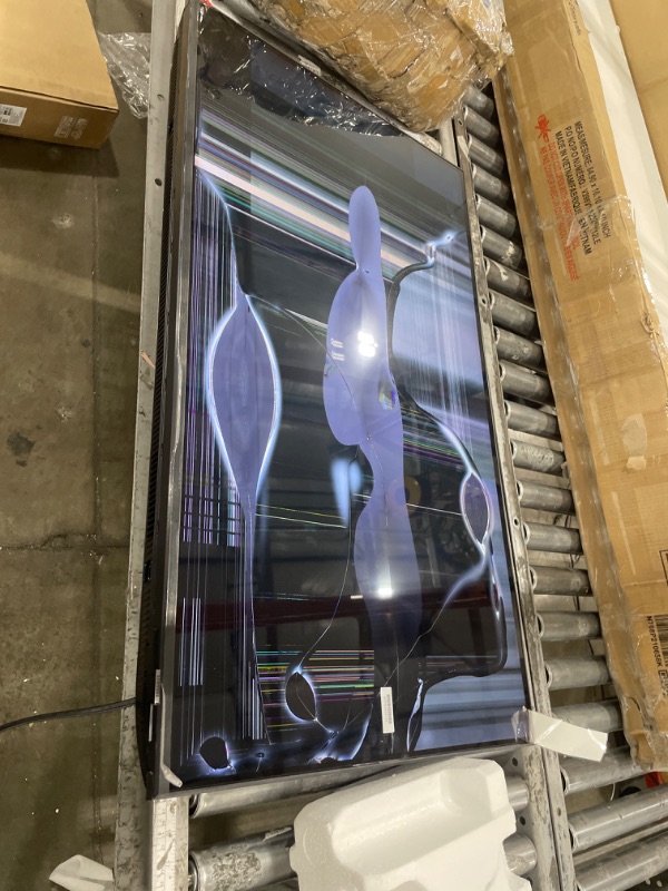 Photo 1 of ***DAMAGED***Samsung 43-Inch Class Crystal UHD 4K Bed-H Series HDR Business Pro TV w/ 3-Sided Bezel-Less Slim Design, Use for Digital Signage Displays, Commercial TV, Alexa Built-in, LH43BEDHLGFXGO
