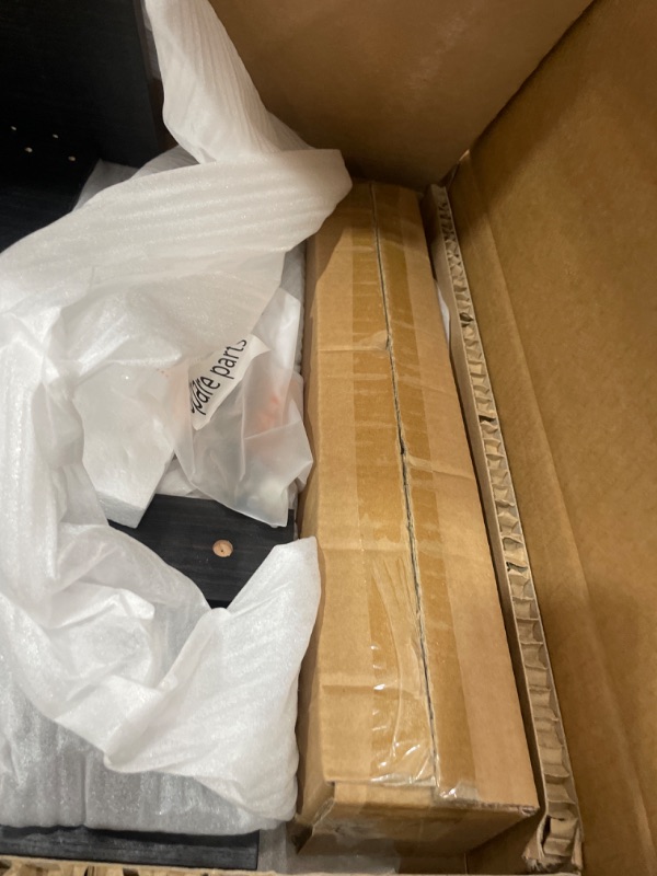 Photo 1 of ************COUNTER TOP IS BROKEN*************
HomSof 28 Inch Soft Close Doors Bathroom Vanity with Sink for Small Bathroom,Black