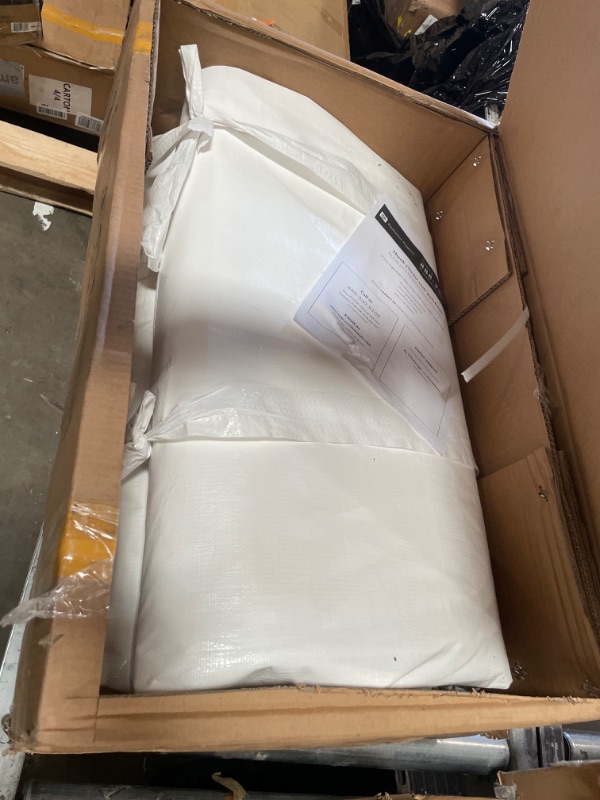 Photo 1 of ***INCOMPLETE***DWVO 40x20FT Heavy Duty Party Tent Outdoor Large Wedding Event Shelters Upgraded Galvanized Canopy with White Roof Removable Sidewalls, White