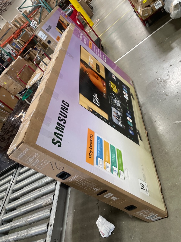 Photo 1 of ***DAMAGED***Samsung 85-Inch Class Crystal UHD U8000F 4K Smart TV (2025 Model) Endless Free Content, Crystal Processor 4K, MetalStream Design, Knox Security, Alexa Built-in