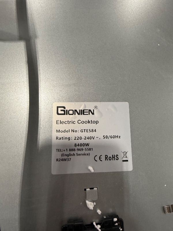 Photo 1 of  5 Elements Smooth Top Electric Cooktop in Black with Double Ring Zones