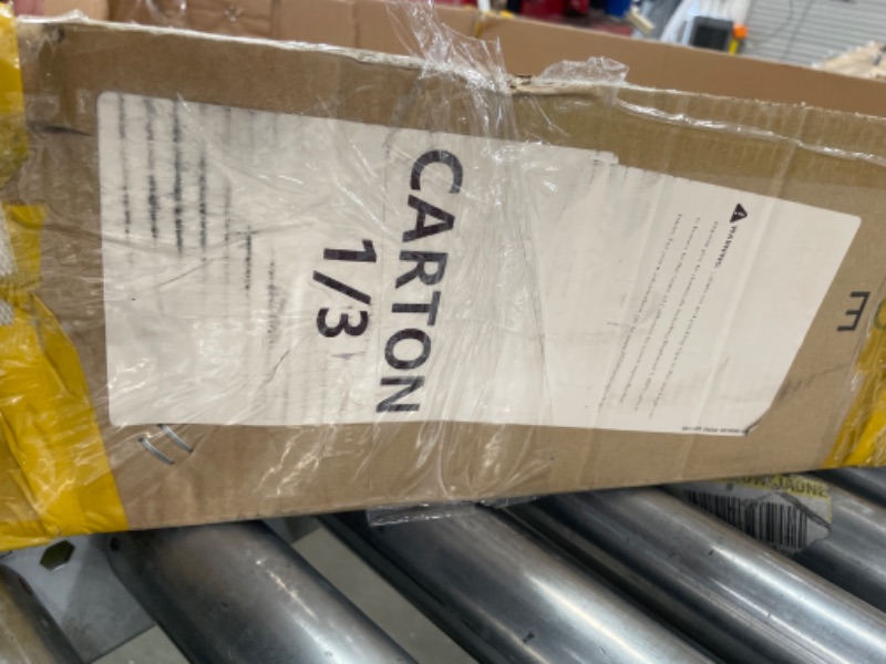 Photo 1 of ***INCOMPLETE***YITAHOME 8x6.2FT Outdoor Storage Shed w/o Floor, All-Weather Plastic Shed with Lockable Doors, Window & Vents, Plastic Tool Shed for Backyard, Patio, Poolside, Lawn, Gray