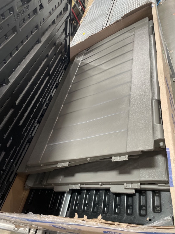 Photo 1 of *** PARTIAL SET *** Suncast 2 ft. 8 in. x 4 ft. 5 in. x 3 ft. 9.5 in. Resin Horizontal Storage Shed BMS2500SB