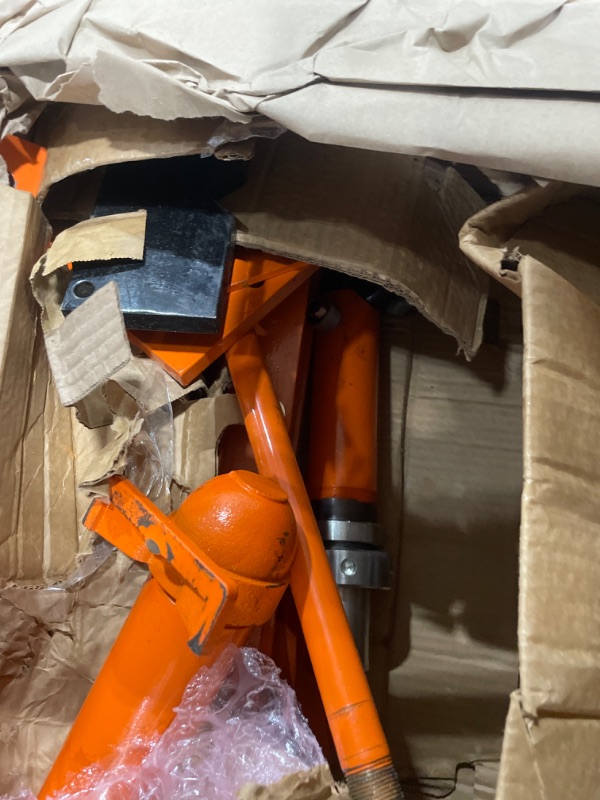 Photo 1 of **FOR PARTS ONLY**VEVOR Hydraulic Shop Press, 10 T H-Frame Shop Press with Press Plate & H-Shaped Base, Stable Garage Floor Adjustable Hydraulic Press with Relief Valve, Fit for Bending, Straightening & Stamping