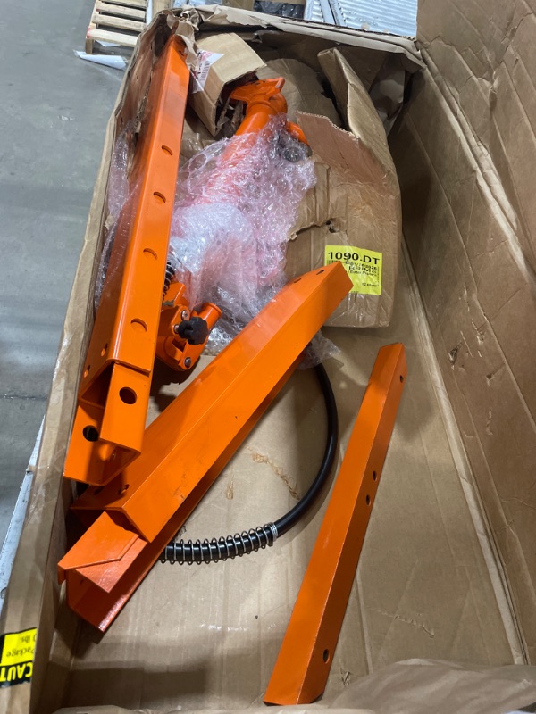 Photo 1 of **FOR PARTS ONLY**VEVOR Hydraulic Shop Press, 10 T H-Frame Shop Press with Press Plate & H-Shaped Base, Stable Garage Floor Adjustable Hydraulic Press with Relief Valve, Fit for Bending, Straightening & Stamping