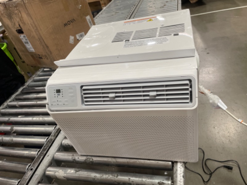 Photo 1 of (for parts, unfunctional( TCL H14W35W 14,000 BTU Smart Window Air Conditioner, AC Unit, Fan & Dehumidifier, 700 Sq. Ft, Remote Control, Compatible with Alexa/Google Assistant, White