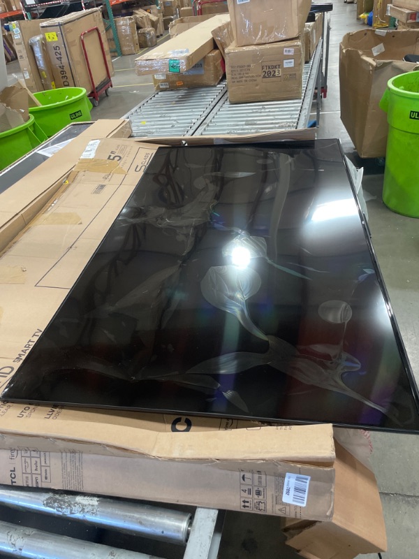 Photo 1 of ***DAMAGED***TCL 65-Inch Class S5 UHD 4K LED Smart TV with Fire TV (65S551F, 2024 Model), Dolby Vision, HDR PRO+, Dolby Atmos, Alexa Built-in with Voice Remote, Apple AirPlay 2 Compatibility, Streaming Television