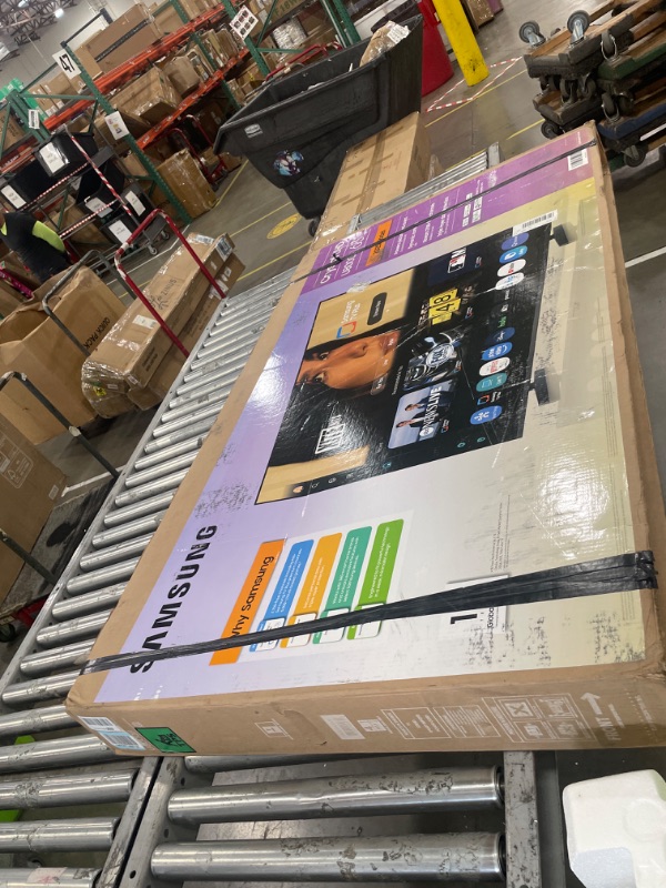 Photo 1 of ***DAMAGED***Samsung 65-Inch Class Crystal UHD U8000F 4K Smart TV (2025 Model) Endless Free Content, Crystal Processor 4K, MetalStream Design, Knox Security, Alexa Built-in