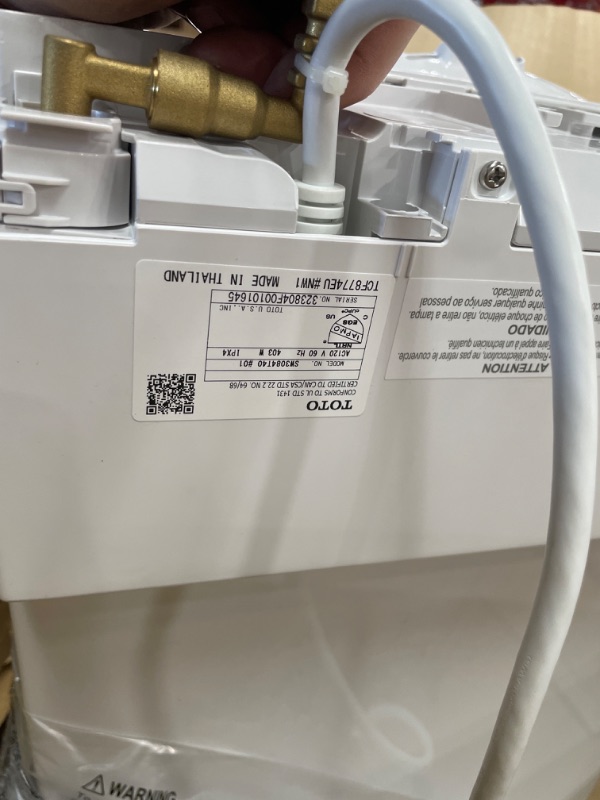 Photo 1 of ***INCOMPLETE***NEOREST® Dual Flush 1.0 or 0.8 GPF Elongated Toilet Bowl for AS, Cotton White - CT8551CUMFG#01