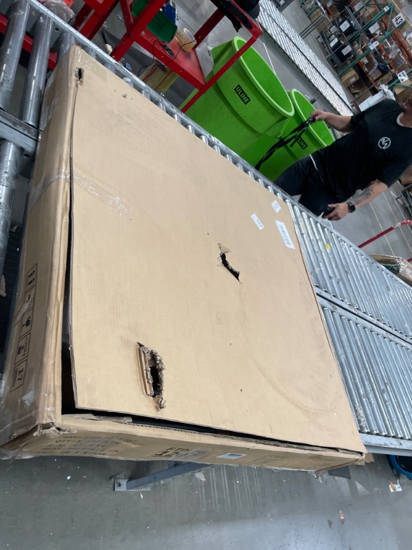 Photo 1 of ***INCOMPLETE***Dextrus 4-Piece Patio Furniture Wicker Outdoor Bistro Set, All-Weather Rattan Conversation Loveseat Chairs for Backyard, Balcony and Deck with Soft Cushions and Coffee Table - Gray