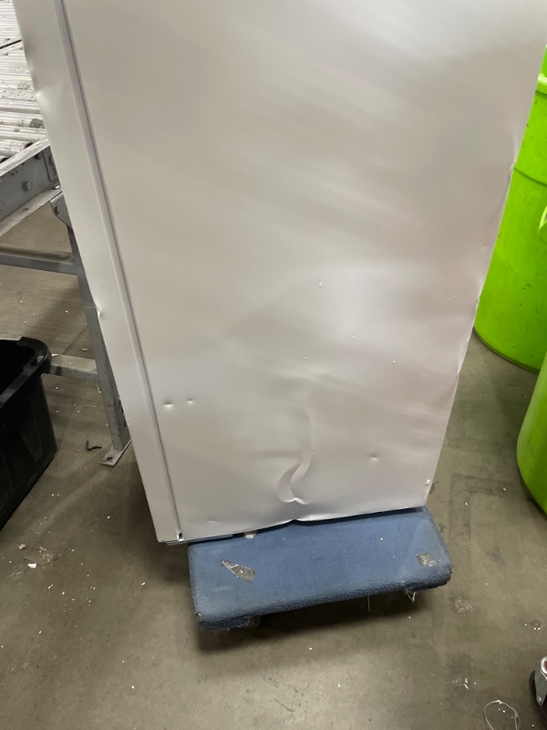 Photo 1 of ***A LOT OF DENTS AND DINGS***Kenmore 7.0 Cubic Feet Capacity, White Upright freezer - Convertible Refrigerator/Freezer, 5 Shelve, Garage Ready, Meat Storage, Auto Defrost, Congelador For Home, Apartment, Cottage, Basement, Dorm