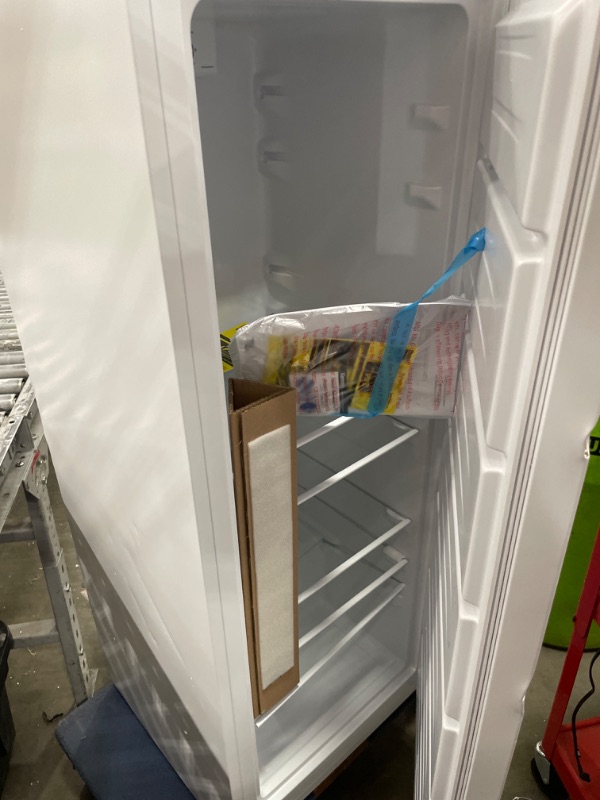 Photo 1 of ***A LOT OF DENTS AND DINGS***Kenmore 7.0 Cubic Feet Capacity, White Upright freezer - Convertible Refrigerator/Freezer, 5 Shelve, Garage Ready, Meat Storage, Auto Defrost, Congelador For Home, Apartment, Cottage, Basement, Dorm