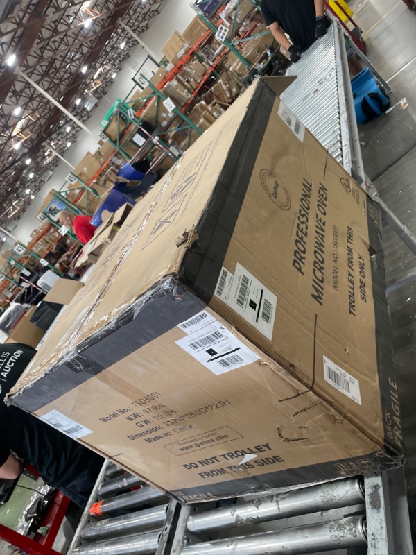 Photo 1 of •See notes• Hipicute 30’ Microwave Oven, 1700W 1.6 Cu.Ft Capacity Built-In Microwave Convention Oven with Air Fryer, Child Safety Lock, Drop Down Door, Touch Control for Versatile Cooking Solutions