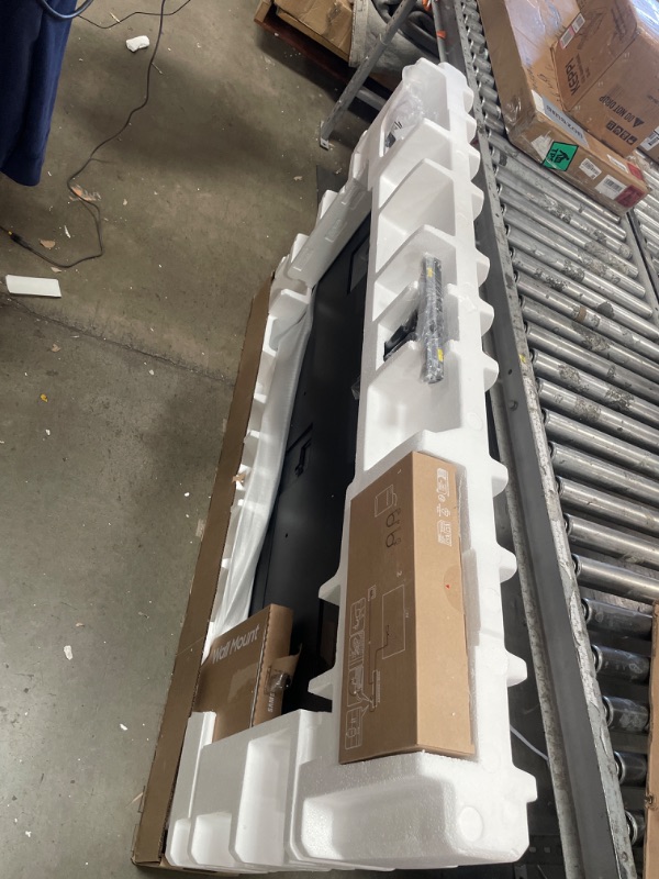 Photo 1 of ***DAMAGED***SAMSUNG 65-Inch Class QLED 4K LS03D The Frame Series Quantum HDR Smart TV w/Dolby Atmos, Art Mode, Anti-Reflection, Customizable Frame, Slim Fit Wall Mount with Alexa Built-in (QN65LS03D, 2024 Model)