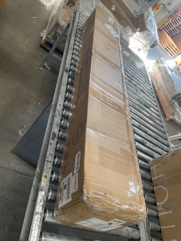 Photo 1 of ***INCOMPLETE***6x10 FT Greenhouse for Outdoors, Polycarbonate Flower Greenhouse with Roof Vent, Push-Pull Lockable Door, Aluminum Walk-in Greenhouses for Outside Garden Backyard, Patio, Lawn, Black