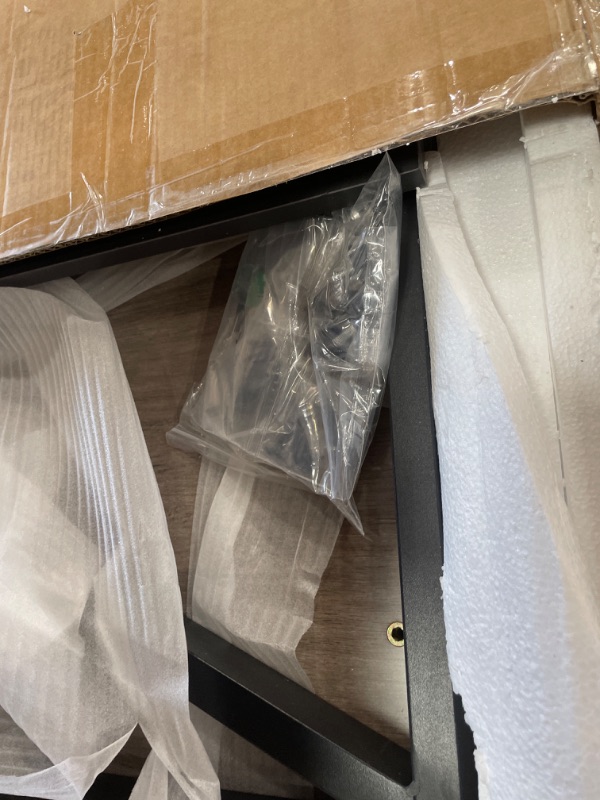 Photo 1 of  L-Shaped Executive Desk with Storage Shelves and Mobile File Cabinet(2 Drawers and 1 Storage Compartment)