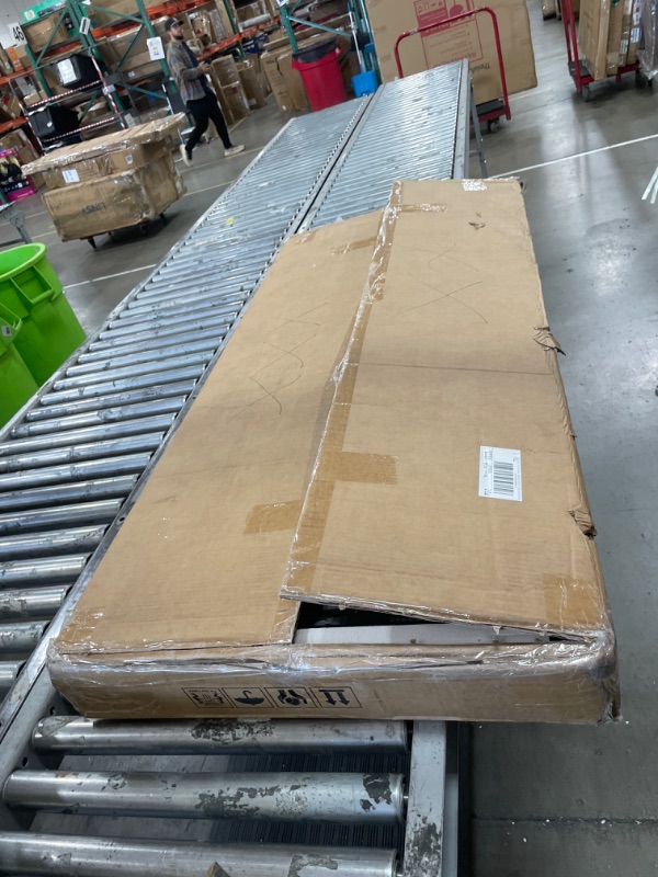 Photo 1 of  L-Shaped Executive Desk with Storage Shelves and Mobile File Cabinet(2 Drawers and 1 Storage Compartment)