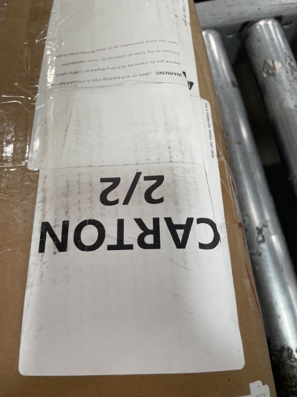 Photo 1 of ***2 BOXES***DWVO 10' x 10' Outdoor Storage Shed, Waterproof Metal Garden Shed with Windows, Lockable Doors, and Sloped Roof for Patio, Backyard, Lawn, Tool Storage, Bike Shed, Pet Shelter (Gray + White)