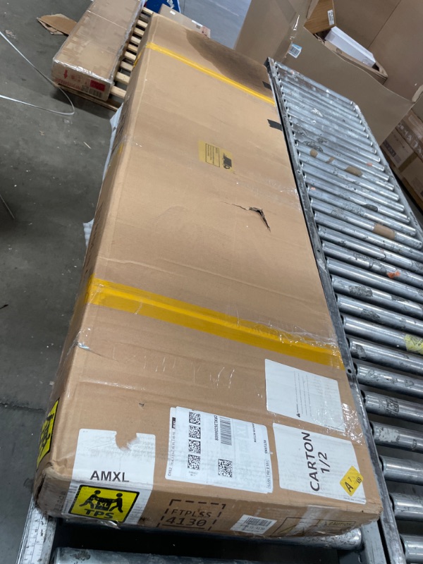 Photo 1 of ***2 BOXES***DWVO 10' x 10' Outdoor Storage Shed, Waterproof Metal Garden Shed with Windows, Lockable Doors, and Sloped Roof for Patio, Backyard, Lawn, Tool Storage, Bike Shed, Pet Shelter (Gray + White)