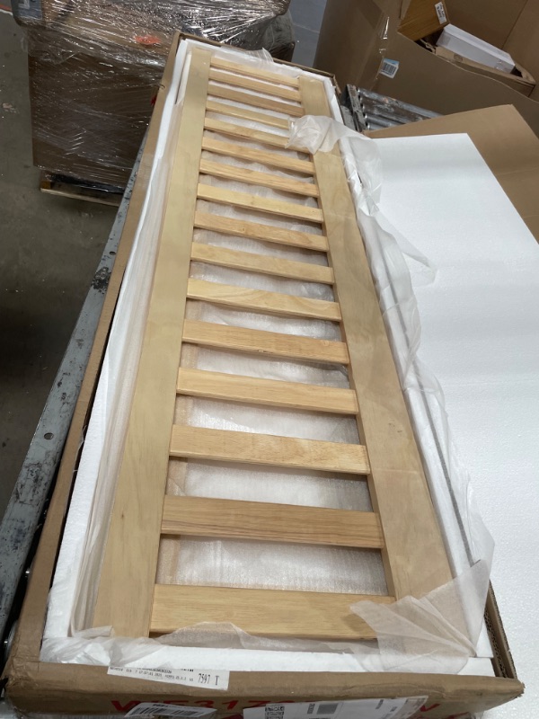 Photo 1 of (XL item, opened, unkown parts) Bellemave Queen Size Wood House Platform Bed with 2 Drawer for Toddlers and Baby, Modern Montessori Platform Bed Frame, No Box Spring Required, Low Floor Bed for Kids' Room or Baby Room (Natural)