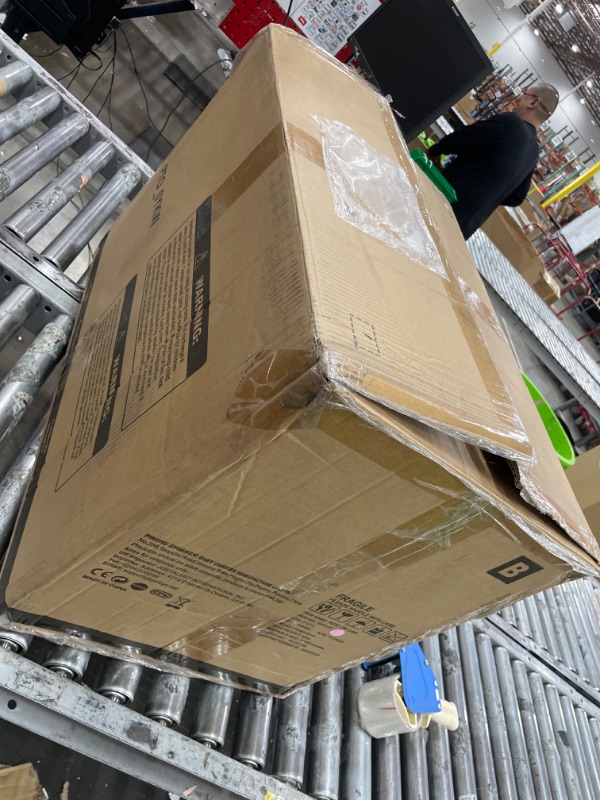 Photo 1 of ***INCOMPLETE***2 Seaters 24V Ride on UTV with Remote Control,10AH Battery, 400W Powerful Motors with 17" EVA Wheels, 20.5“ Seat Width Electric Ride Toy with Metal Suspension,LED Lights,Music,Horn (Black)