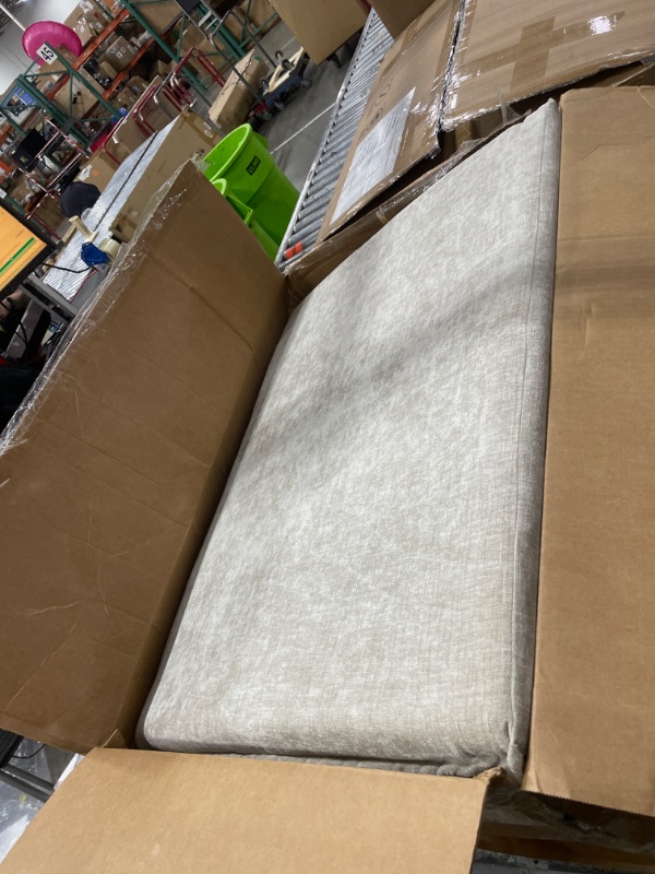 Photo 1 of ***4 BOXES***Vesgantti 108" U Shaped Sectional Couch, Comfy Cloud Modular Sectional Sofa with 2 Ottoman Deep Seat Chenille Modern Cloud Sofa, Modular Sofas for Living Room, Bedroom and Apartment, Light Brown