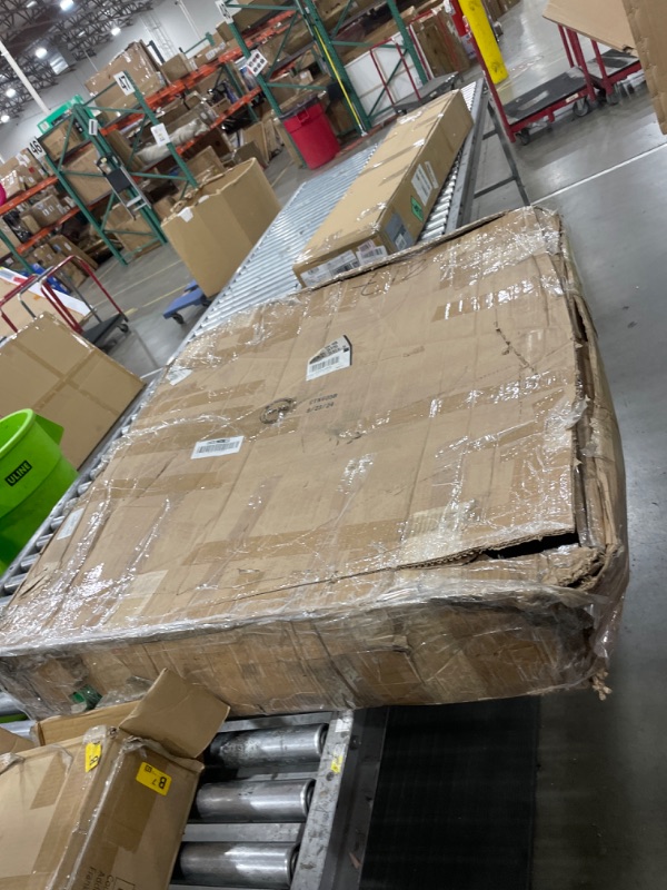 Photo 1 of ***INCOMPLETE***Iceberg CafeWorks Square Cafe Table, Indoor/Outdoor, Commercial Grade, Graphite Granite and Silver, 36” W x 36” L x 30”