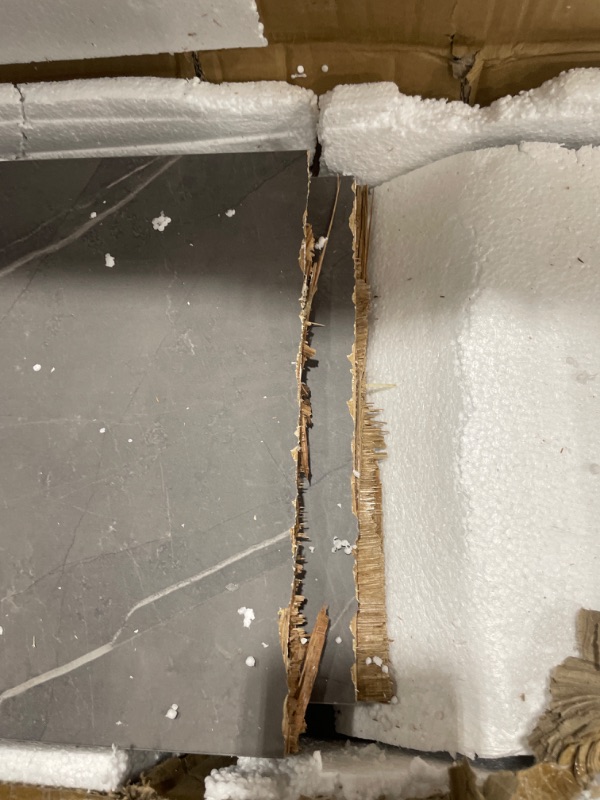 Photo 1 of ***DAMAGED***Pmnianhua Floating TV Stand with 2 Drawers,78'' Wall Mounted TV Cabinet,Floating Shelf for Under TV,Floating TV Unit with Stoarage for Bedroom Living Room(Grey)