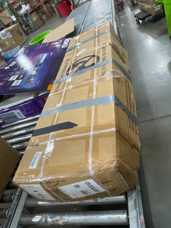 Photo 1 of ***INCOMPLETE***Kiivakii 16FT Trampoline, Outdoor Trampolines for Kids and Adults, Recreational Trampoline with Basketball Hoop, Heavy Duty Round Trampolines with Sprinkler for Backyard, ASTM Approved, Black