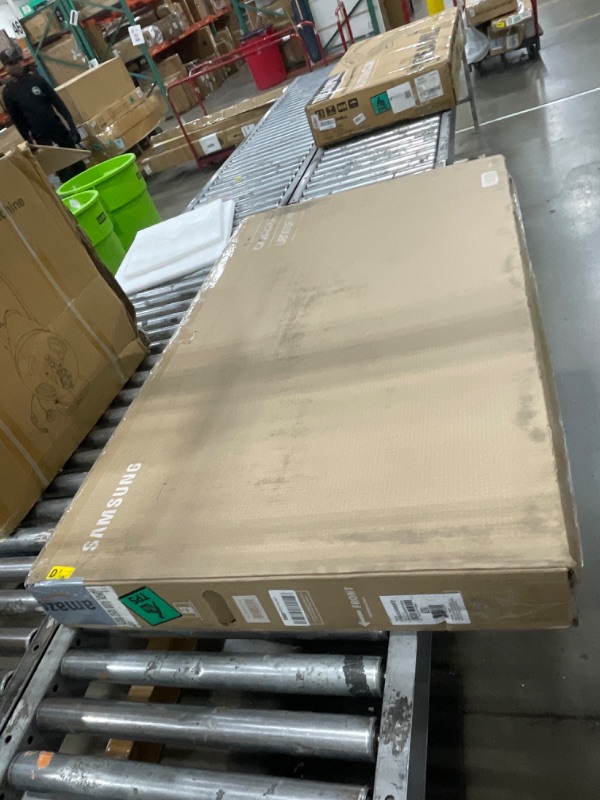 Photo 1 of ***DAMAGED***Samsung 55-Inch Class Crystal UHD U8000F 4K Smart TV (2025 Model) Endless Free Content, Crystal Processor 4K, MetalStream Design, Knox Security, Compatible with Alexa