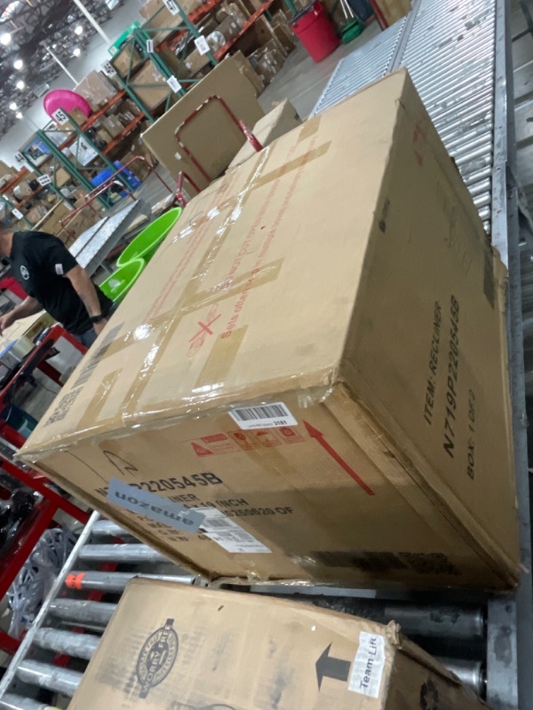 Photo 1 of ***NCOMPLETE***Merax Leather Electric Power Lift Recliner Chair with 2 Cup Holders, USB Charging Port, Cell Phone Stand, Arm Storage, 360°Swivel Tray Table, Elderly Lazy Boy Sofa Seating for Home, Black