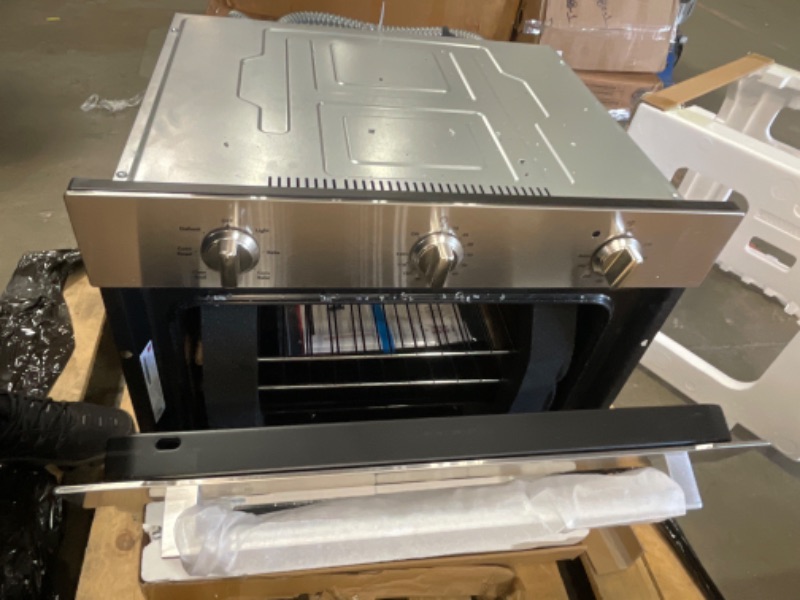 Photo 1 of RCA R-WOEC241SS 24 in. Century Collection 3.25 cu. ft. Electric Wall Oven, Convection, 7 Functions, Knob Controls in Stainless Steel, 24 inch