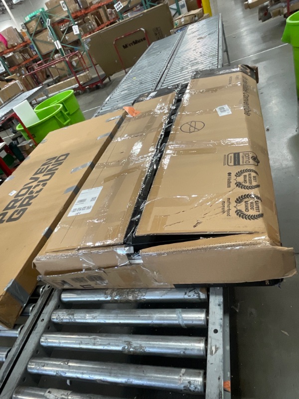 Photo 1 of ***PARTS ONLY**Delta Children Essex 4-in-1 Convertible Baby Crib, Ebony with Natural Legs