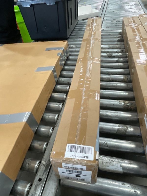 Photo 1 of *USED UNKNOWN MISSING PARTS*4FT x 48FT Removable Pool Safety Fence, 320GSM Mesh with Stainless Steel Frame, DIY Adjustable Barrier for Inground/Above Ground Pools, Garden, Deck, and Backyard Protection
