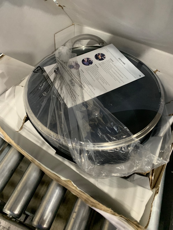 Photo 1 of 12 Quart Pot with Lid, BEZIA Ceramic Nonstick Stock Pot with Lid, Induction Ready, Large Cooking Pot with Silicone Handle, Compatible with All Cooktops, Dishwasher Safe