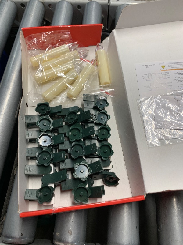 Photo 1 of (incomplete) Daord 30 PCS Flameless LED Taper Candles Battery Operated Christmas Tree Candle Lights Electric Fake Candles