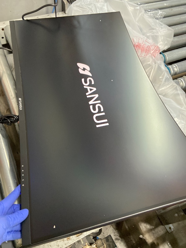 Photo 1 of (missing items, part only) SANSUI 32 Inch Curved 240Hz Gaming Monitor High Refresh Rate, FHD 1080P Gaming PC Monitor HDMI DP1.4, Curved 1500R, 1Ms MPRT, HDR,Metal Stand,VESA Compatible(DP Cable Incl.)