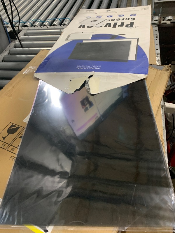 Photo 1 of [2-Pack] 27 Inch Privacy Screen for Computer Monitor 16:9 Aspect Ratio, Eye Protection Anti Blue Light Glare Shield, 27inch Removable Black Blackout Anti Spy Desktop Security Private Filter