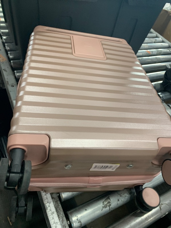Photo 1 of Suitcases Large Capacity Suitcase Trolley Case Universal Wheel Suitcase Boarding Code Box Suitcase Portable Suitcase Code Box Suitcases with Wheels (Color : C, Size : 24in)
