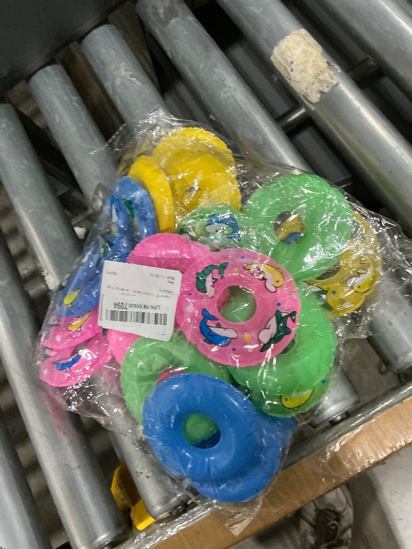 Photo 1 of 20pcs Mini Swimming Ring: Swim Ring Plaything Tiny Dollhouse Accessories Decorative Ornaments Photography Props for Party Decorations