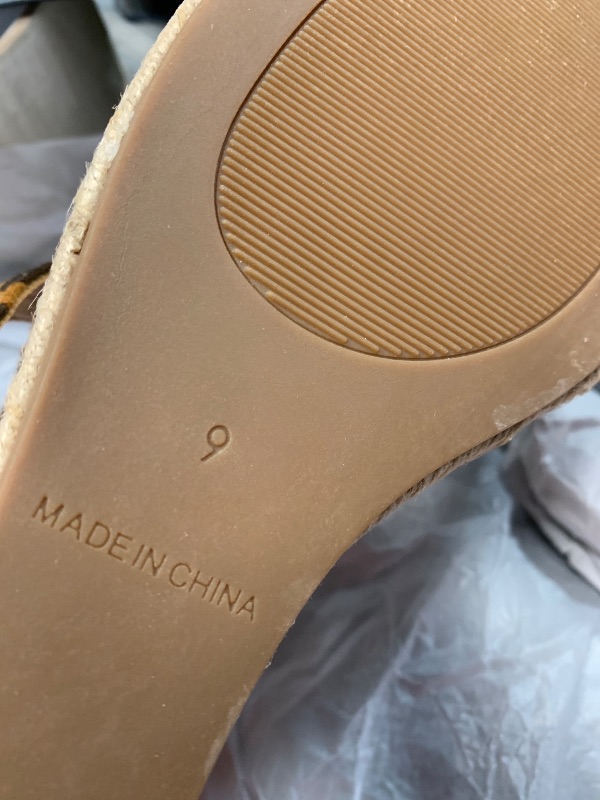 Photo 1 of (see all images) VICKI·VICKI Women's Wedges Sandals Platform Wedge Heels Espadrilles Women Shoes Sandals Leopard Size 9