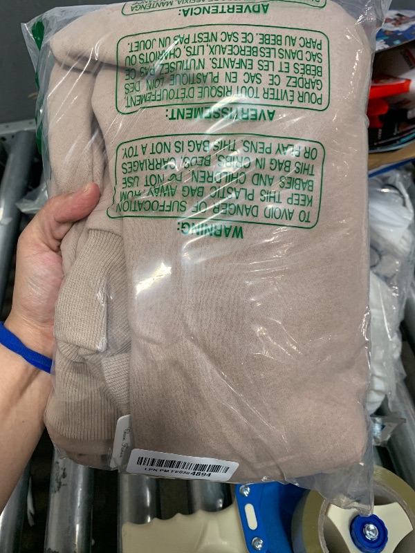 Photo 1 of **TOP ONLY**Trendy Queen Womens 2 Piece Outfits Lounge Fall Fashion Sets Oversized Sweatshirts Wide Leg Pants Sweatsuits Winter Clothes CoffeeGery L