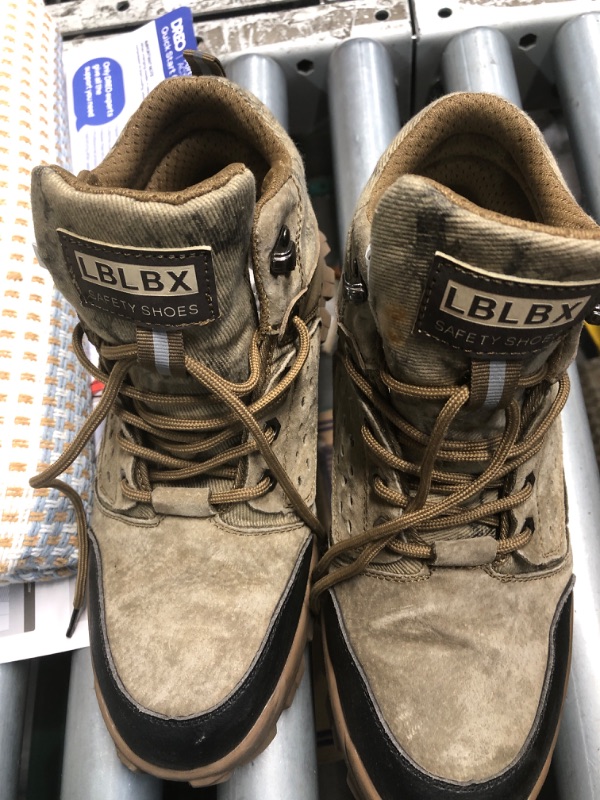 Photo 1 of (please see all images) ZBVB Steel Toe Boots for Men Work Safety Boots Indestructible Shoes Industrial Work Boots size 42